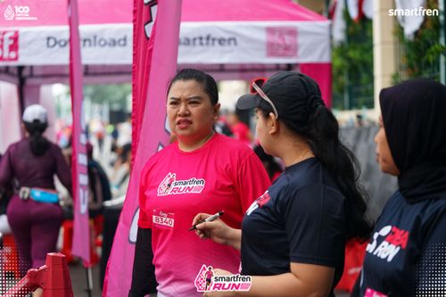 Race photo from Smartfren Run 2025 Vibes
