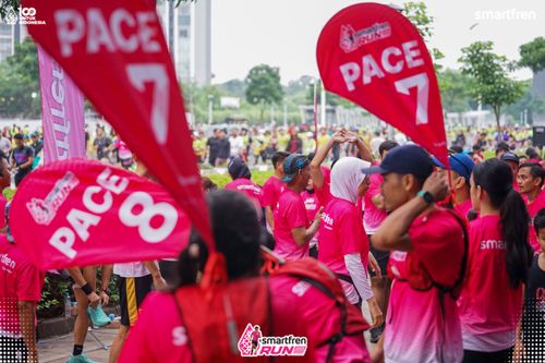 Race photo from Smartfren Run 2025 Vibes
