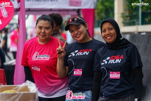 Race photo from Smartfren Run 2025 Vibes