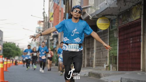 Race photo from Jabar Run 10K 2024