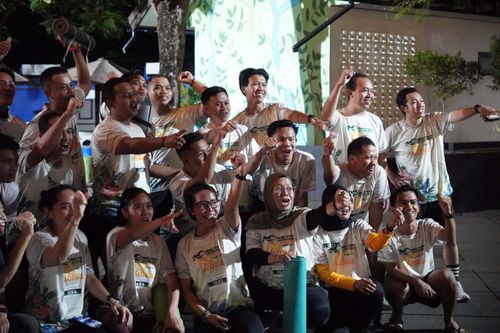 Race photo from ISC - Arutmin Borneo Run 