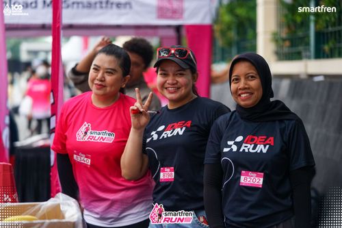 Race photo from Smartfren Run 2025 Vibes