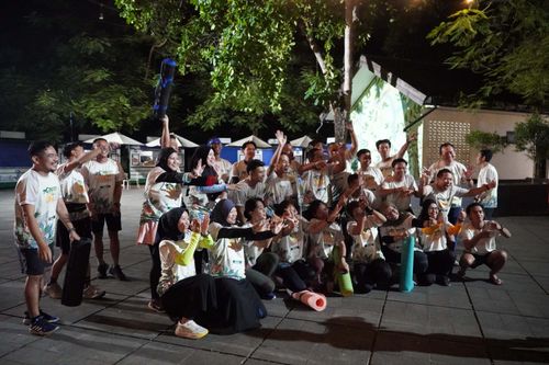 Race photo from ISC - Arutmin Borneo Run 