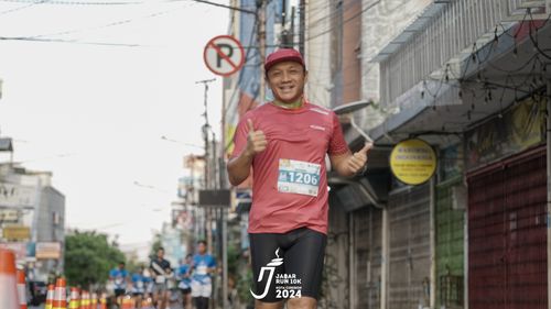 Race photo from Jabar Run 10K 2024