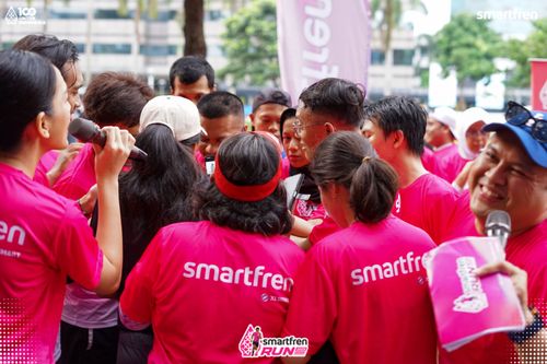 Race photo from Smartfren Run 2025 Vibes