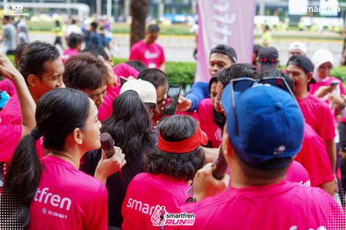 Race photo from Smartfren Run 2025 Vibes