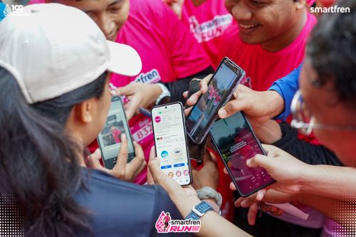 Race photo from Smartfren Run 2025 Vibes