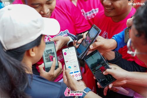 Race photo from Smartfren Run 2025 Vibes