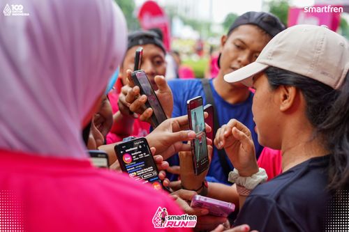 Race photo from Smartfren Run 2025 Vibes