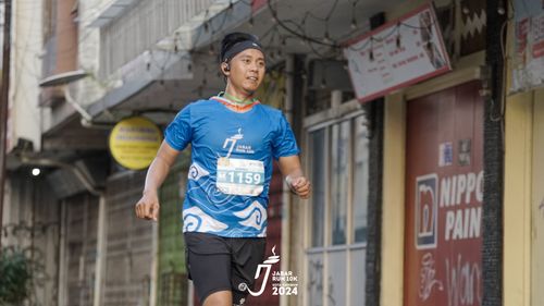 Race photo from Jabar Run 10K 2024