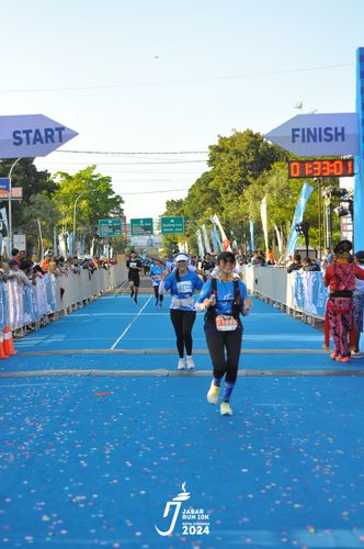 Race photo from Jabar Run 10K 2024
