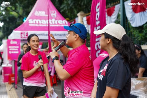 Race photo from Smartfren Run 2025 Vibes