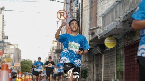 Race photo from Jabar Run 10K 2024