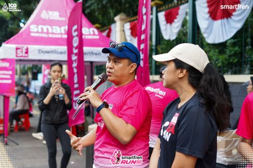 Race photo from Smartfren Run 2025 Vibes