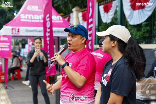 Race photo from Smartfren Run 2025 Vibes