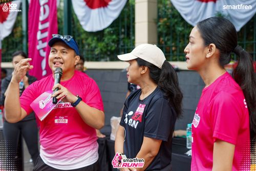 Race photo from Smartfren Run 2025 Vibes