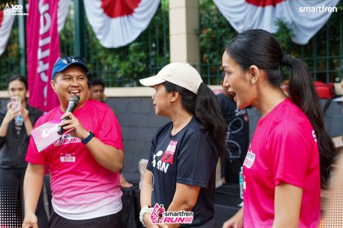 Race photo from Smartfren Run 2025 Vibes