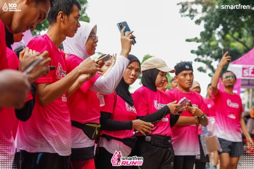 Race photo from Smartfren Run 2025 Vibes