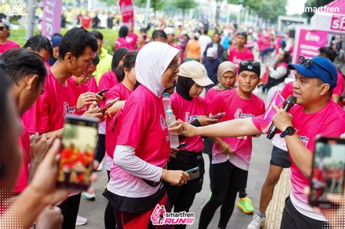 Race photo from Smartfren Run 2025 Vibes