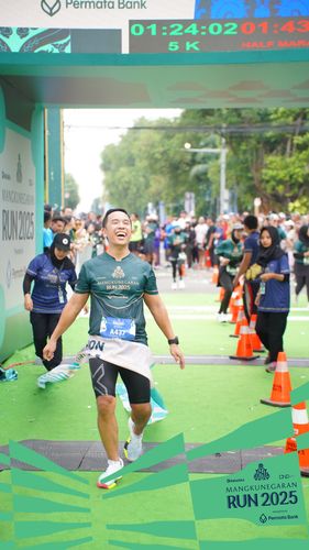 Race photo from Mangkunegaran Run 2025