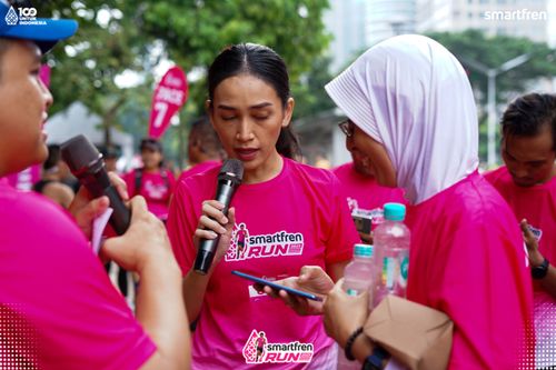 Race photo from Smartfren Run 2025 Vibes