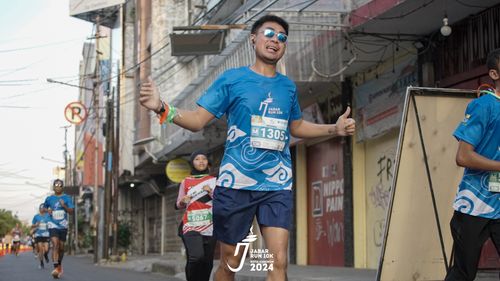 Race photo from Jabar Run 10K 2024