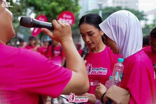 Race photo from Smartfren Run 2025 Vibes