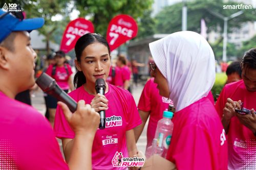 Race photo from Smartfren Run 2025 Vibes