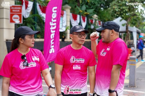 Race photo from Smartfren Run 2025 Vibes