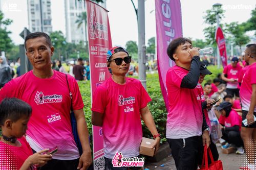 Race photo from Smartfren Run 2025 Vibes