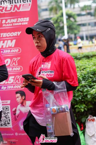 Race photo from Smartfren Run 2025 Vibes