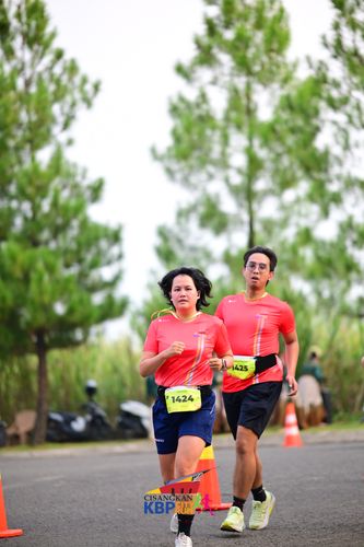 Race photo from CISANGKAN KBP CITY RUN 2025