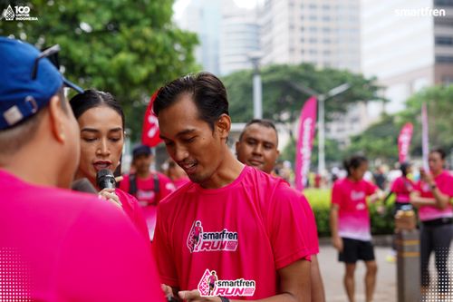 Race photo from Smartfren Run 2025 Vibes