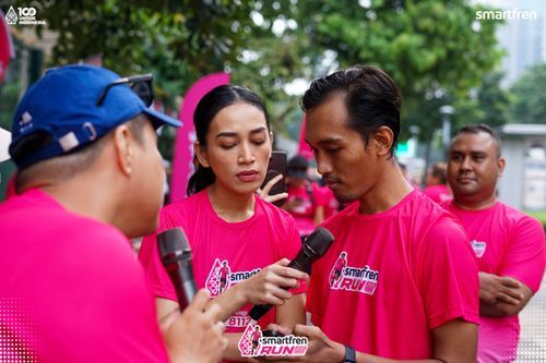 Race photo from Smartfren Run 2025 Vibes