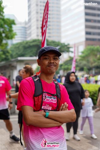 Race photo from Smartfren Run 2025 Vibes