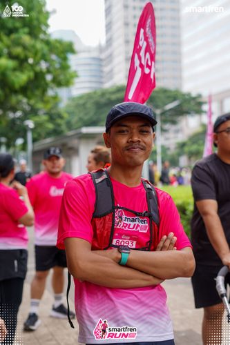 Race photo from Smartfren Run 2025 Vibes