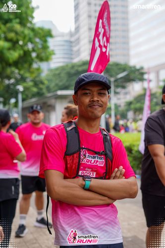 Race photo from Smartfren Run 2025 Vibes