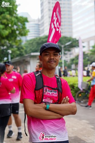 Race photo from Smartfren Run 2025 Vibes
