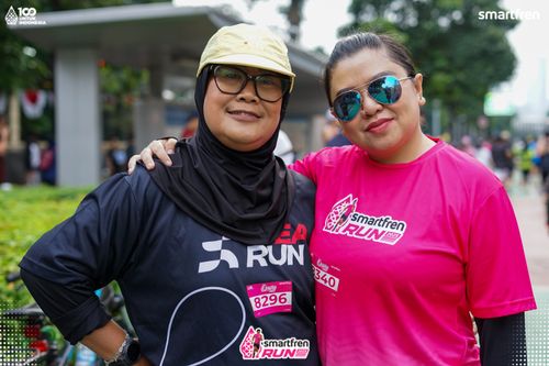 Race photo from Smartfren Run 2025 Vibes