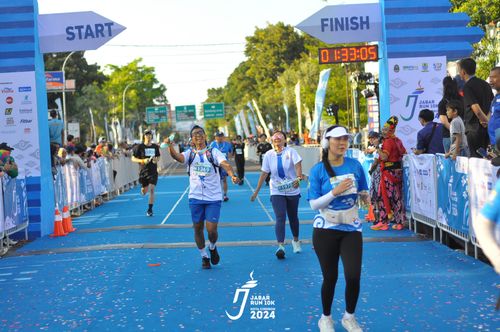 Race photo from Jabar Run 10K 2024
