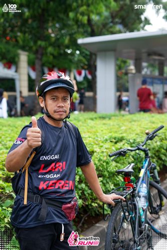 Race photo from Smartfren Run 2025 Vibes
