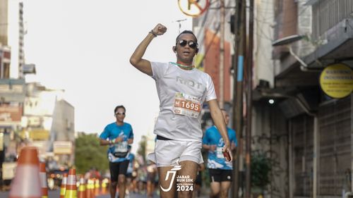 Race photo from Jabar Run 10K 2024
