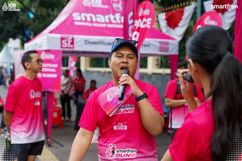 Race photo from Smartfren Run 2025 Vibes