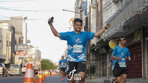 Race photo from Jabar Run 10K 2024