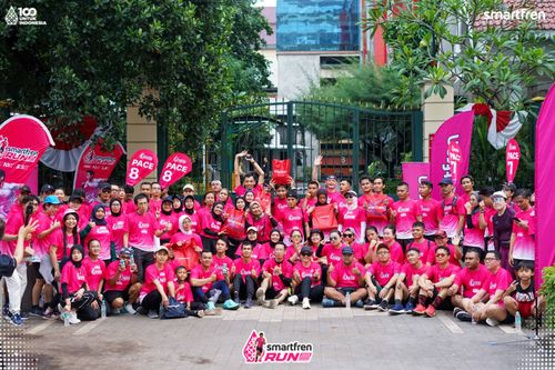Race photo from Smartfren Run 2025 Vibes
