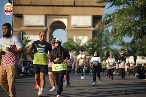 Race photo from Kediri Half Marathon 2024
