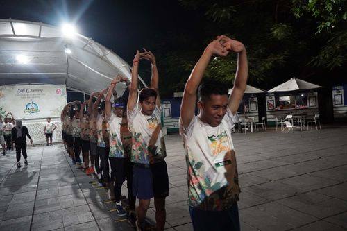 Race photo from ISC - Arutmin Borneo Run 