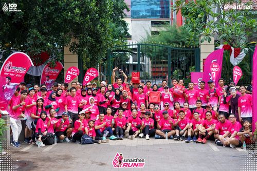 Race photo from Smartfren Run 2025 Vibes