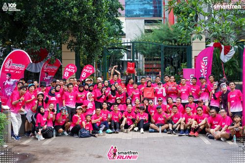 Race photo from Smartfren Run 2025 Vibes
