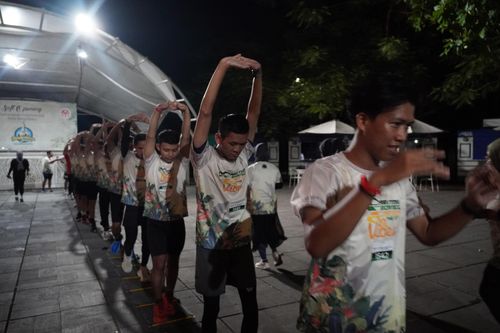 Race photo from ISC - Arutmin Borneo Run 